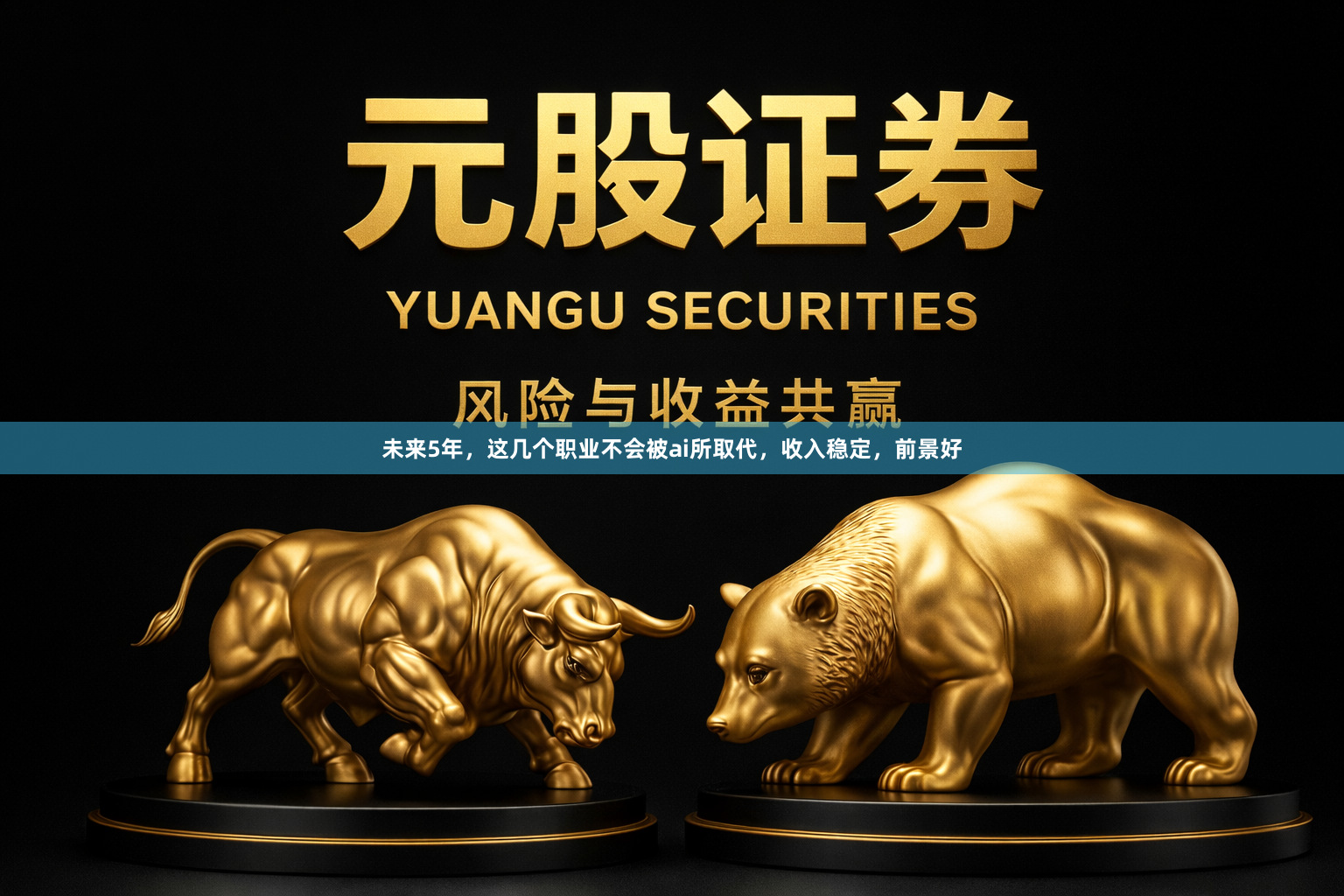 未来5年，这几个职业不会被ai所取代，收入稳定，前景好